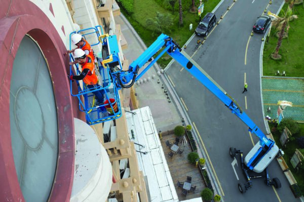 Teleskoparbeitsbühne TAD 340 // Max. Arbeitshöhe: 34m – Bild 2